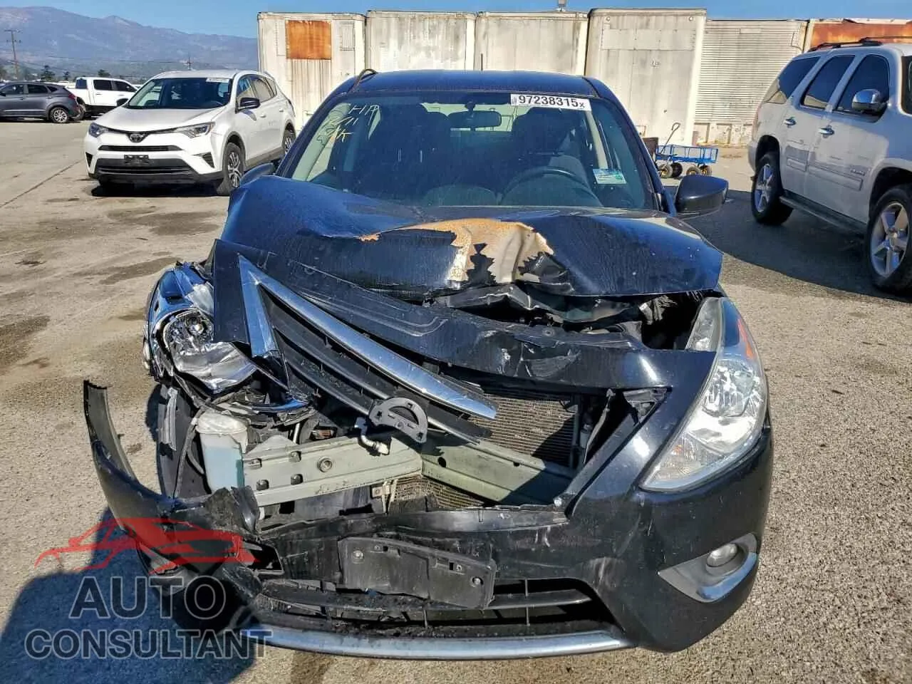 2017 NISSAN VERSA Damaged VIN 3N1CN7AP3HL865548 – interior seats