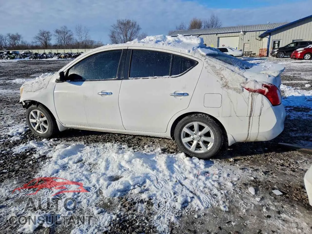 2014 NISSAN VERSA Damaged VIN 3N1CN7AP6EL866995 – rear exterior
