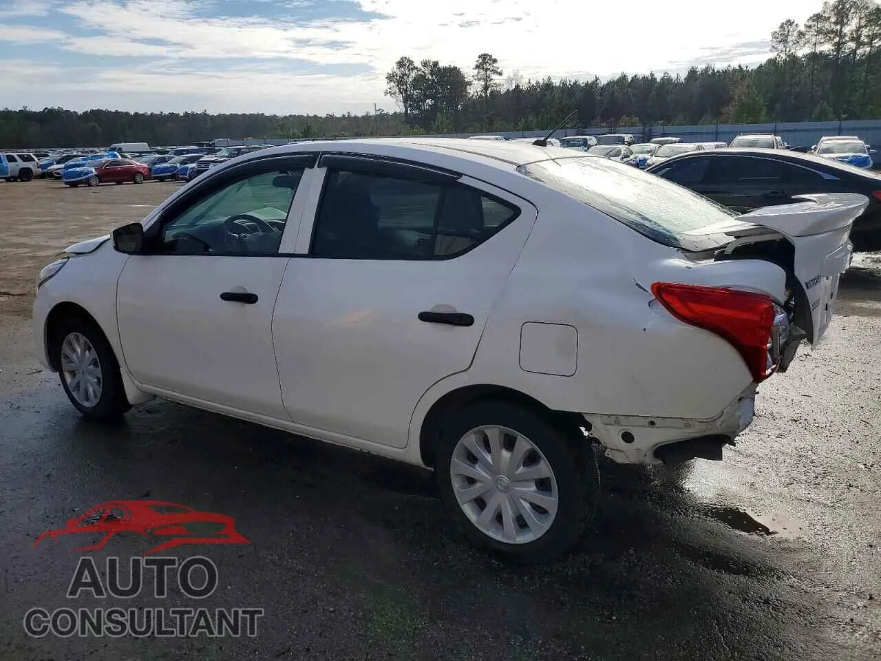 2018 NISSAN VERSA Damaged VIN 3N1CN7AP8JL842403 – rear exterior