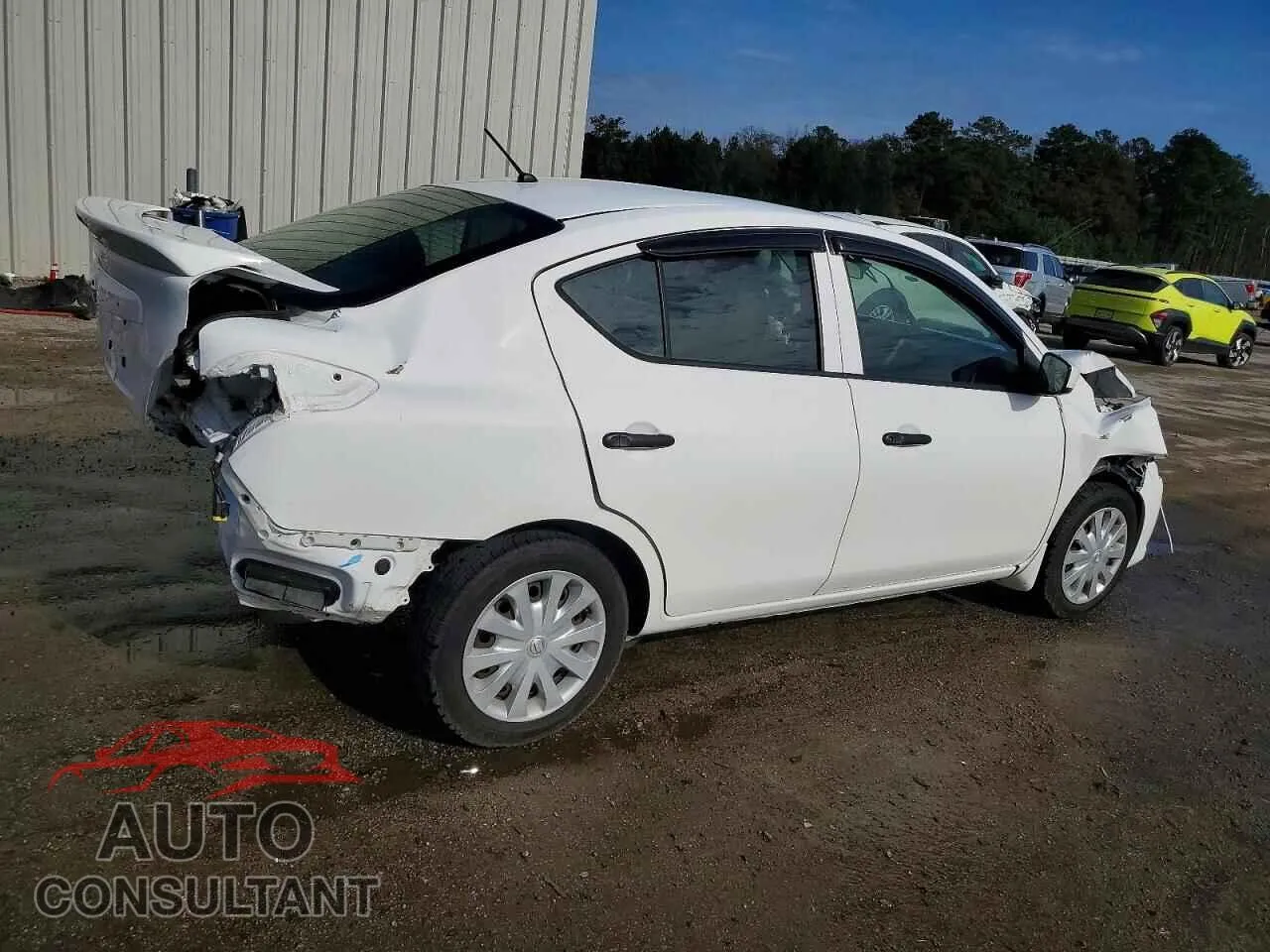 2018 NISSAN VERSA Damaged VIN 3N1CN7AP8JL842403 – side profile
