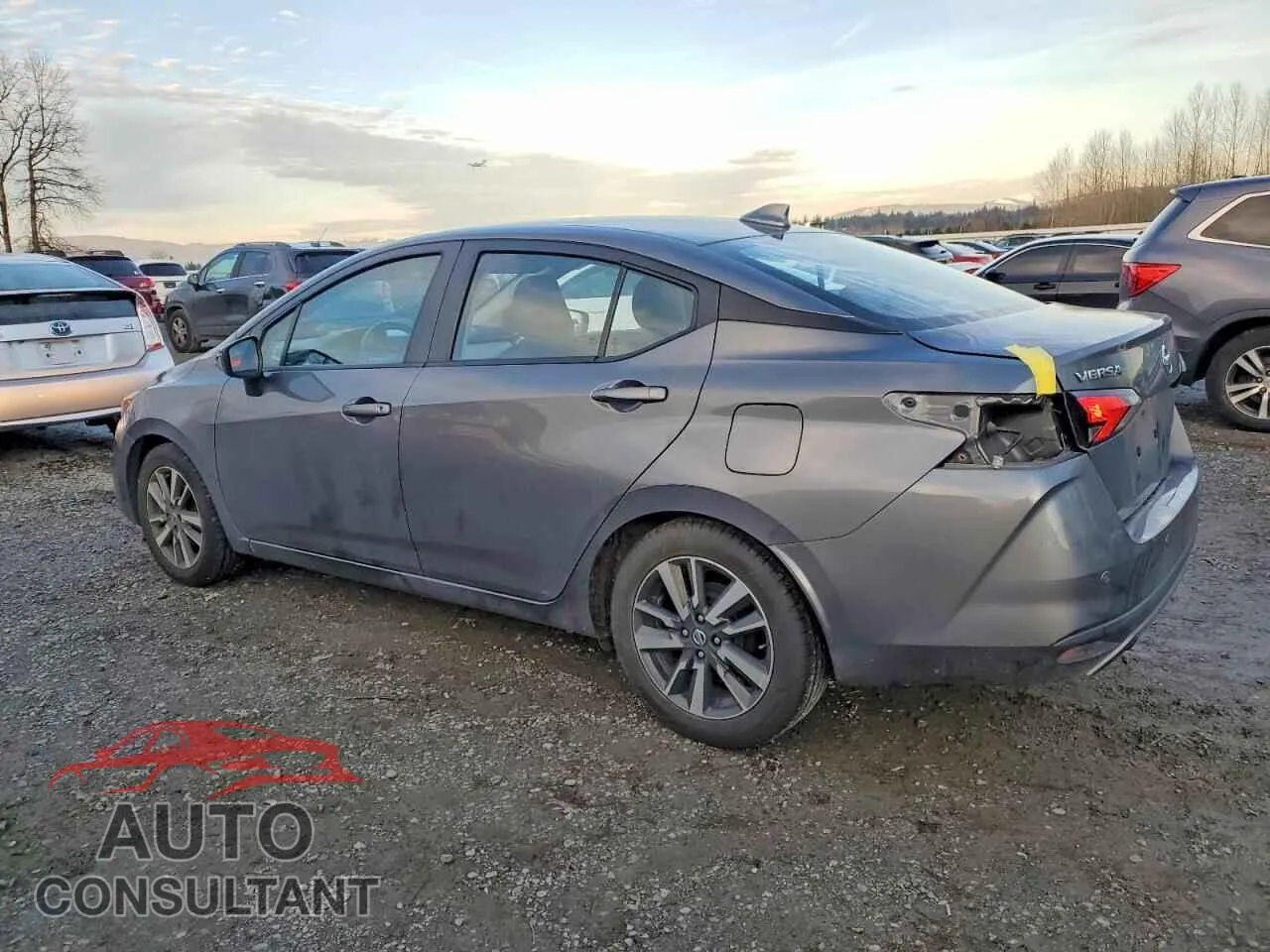 2021 NISSAN VERSA Damaged VIN 3N1CN8EV7ML861737 – rear exterior