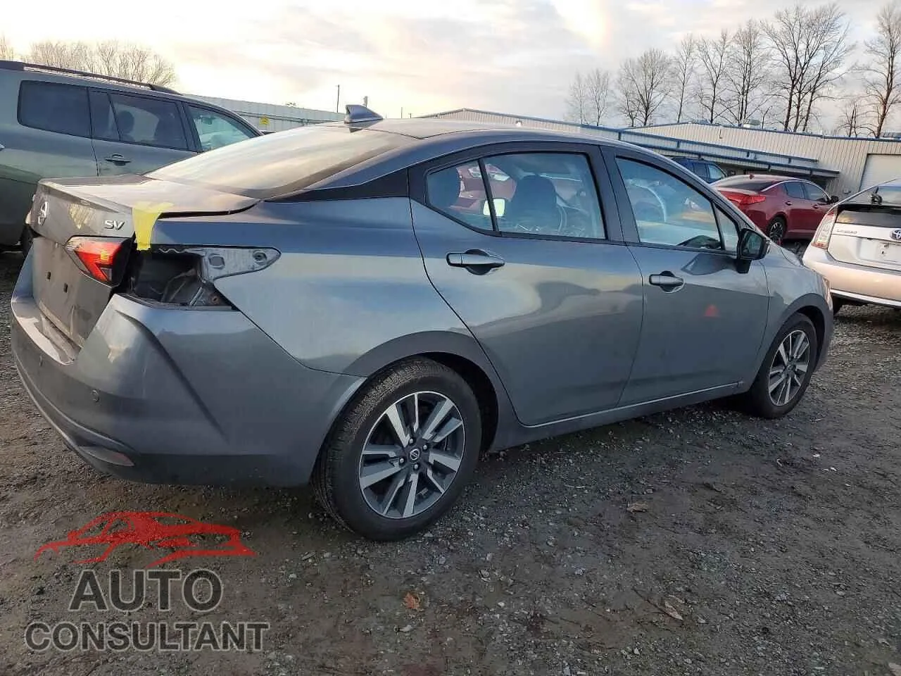 2021 NISSAN VERSA Damaged VIN 3N1CN8EV7ML861737 – side profile