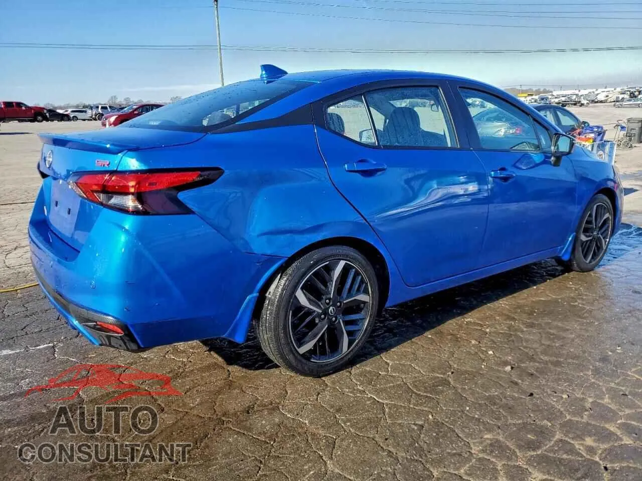 2023 NISSAN VERSA Damaged VIN 3N1CN8FV7PL852619 – side profile