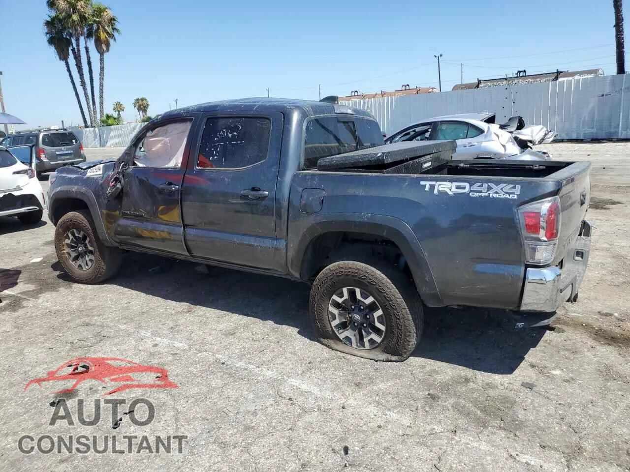2023 TOYOTA TACOMA Damaged VIN 3TMCZ5AN0PM607260 – rear exterior