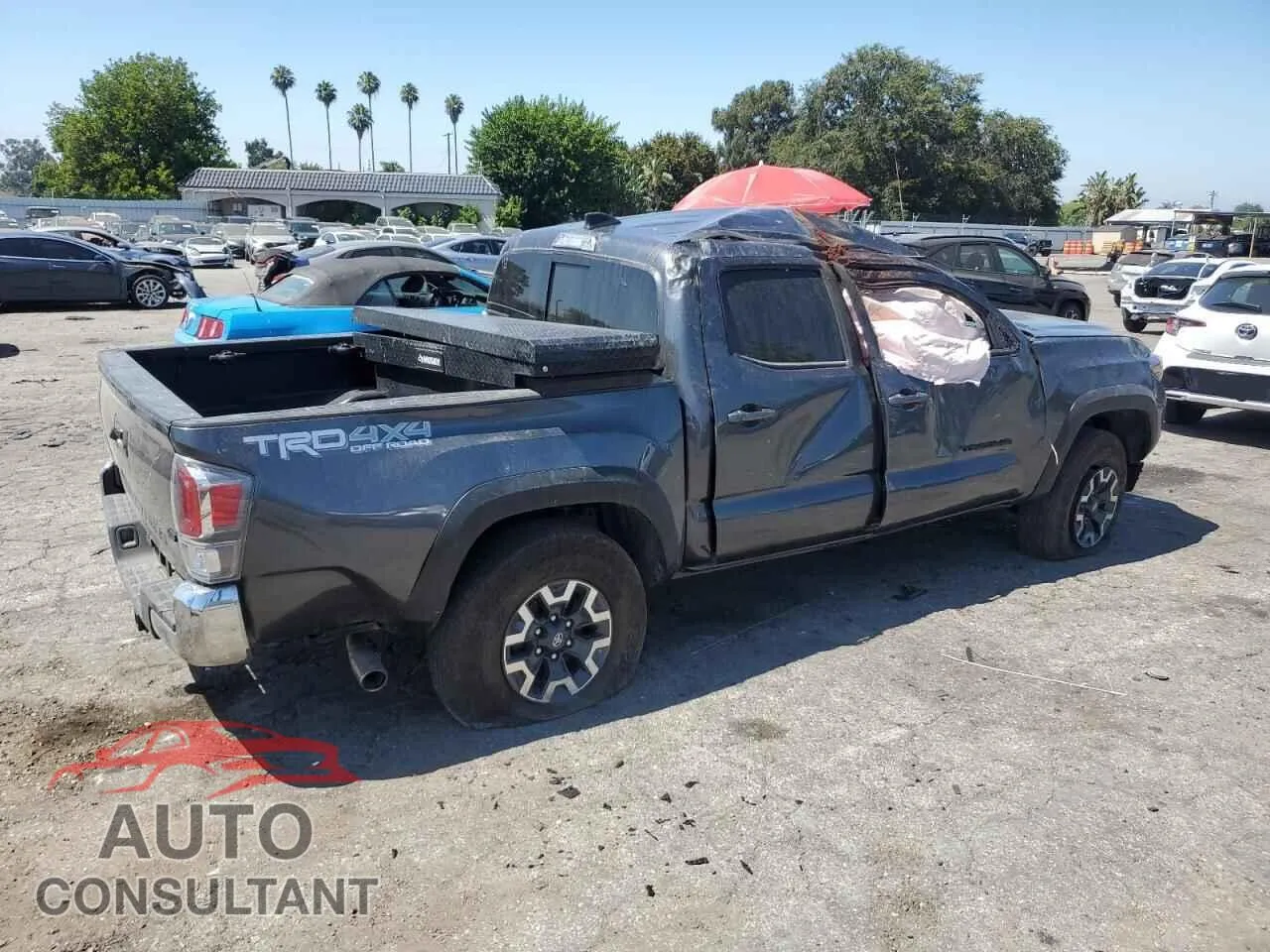 2023 TOYOTA TACOMA Damaged VIN 3TMCZ5AN0PM607260 – side profile