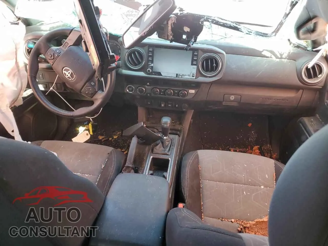 2023 TOYOTA TACOMA Damaged VIN 3TMCZ5AN0PM607260 – undercarriage