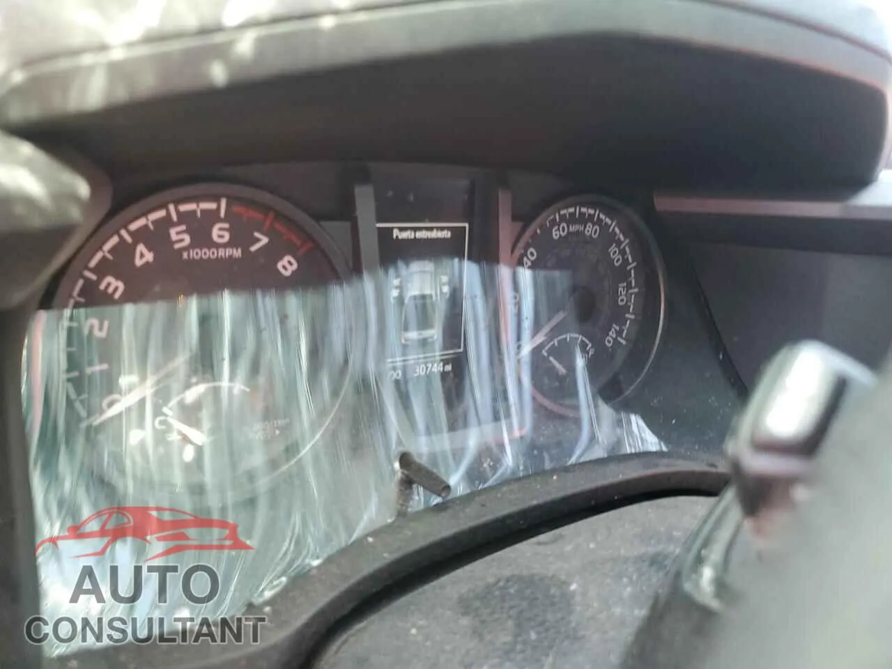 2023 TOYOTA TACOMA Damaged VIN 3TMCZ5AN0PM607260 – trunk area