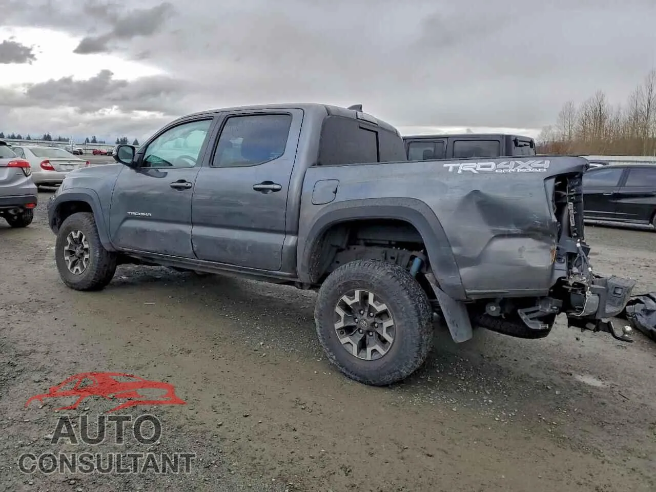 2023 TOYOTA TACOMA Damaged VIN 3TMCZ5AN8PM583127 – rear exterior