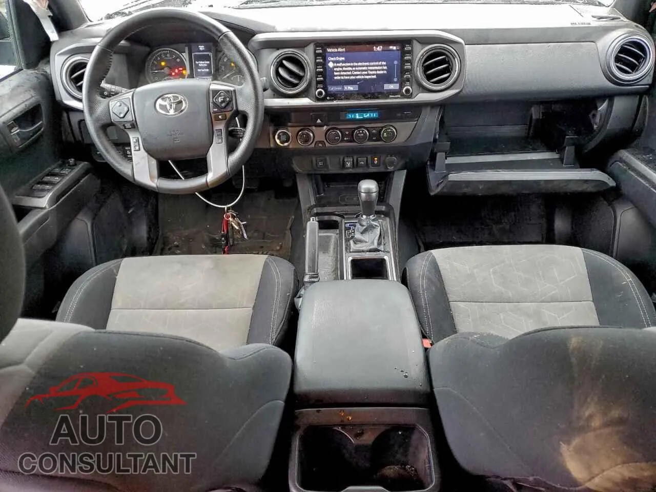 2023 TOYOTA TACOMA Damaged VIN 3TMCZ5AN8PM583127 – undercarriage