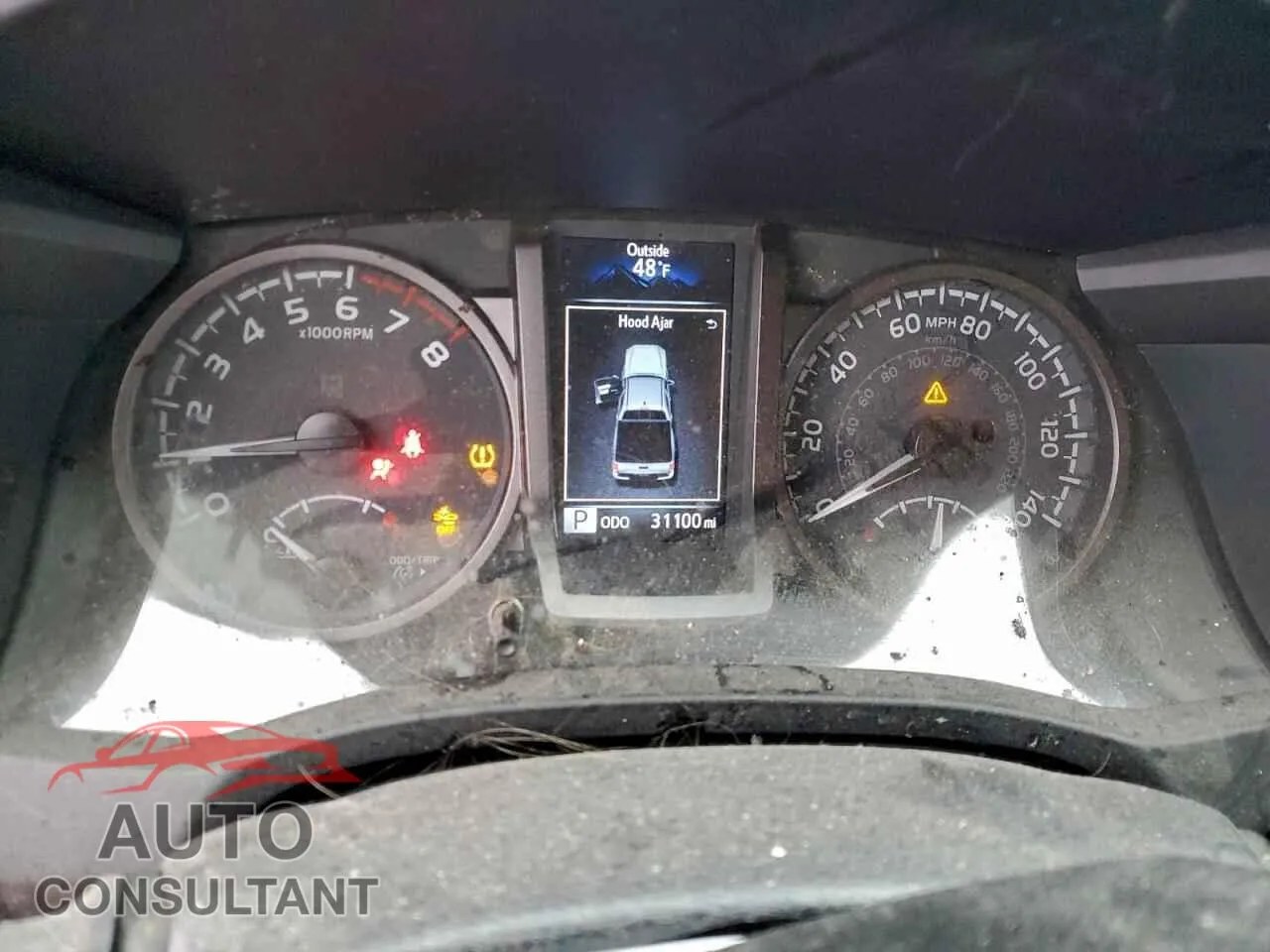 2023 TOYOTA TACOMA Damaged VIN 3TMCZ5AN8PM583127 – trunk area