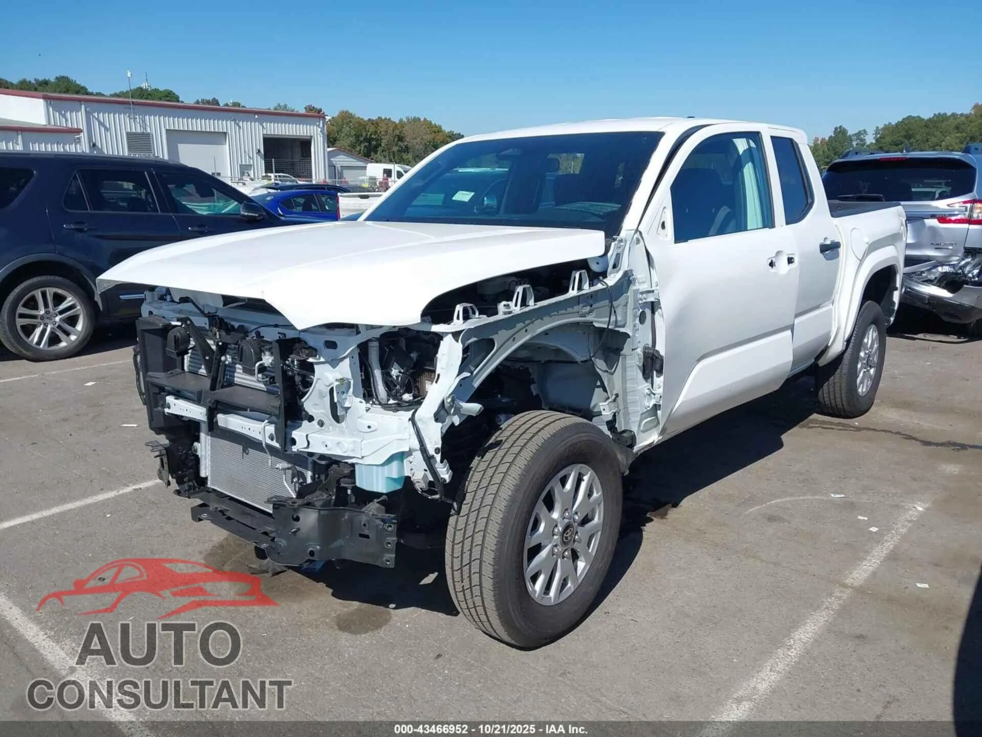 2025 TOYOTA TACOMA Damaged VIN 3TYKD5HN1ST026279 – rear exterior