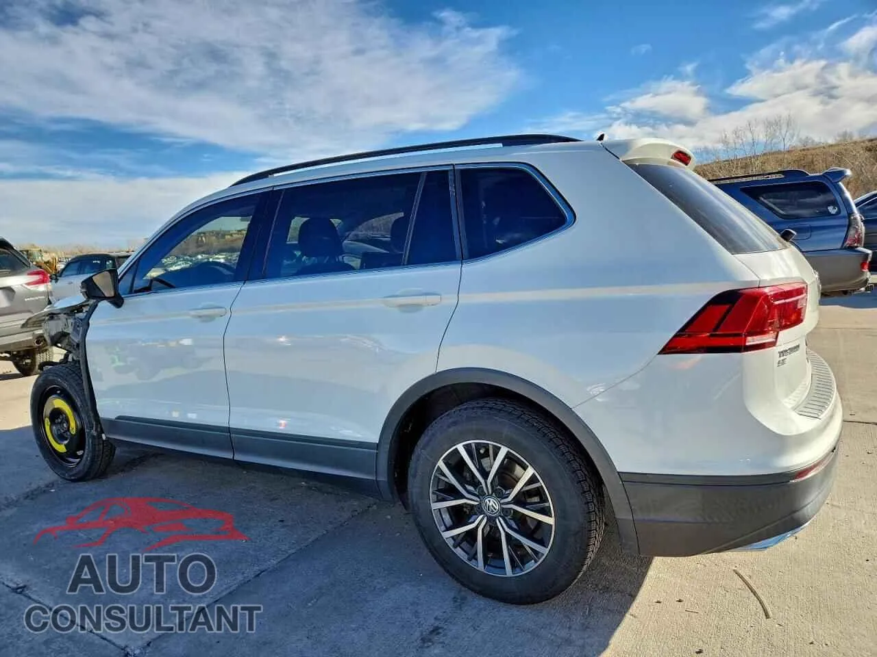 2019 VOLKSWAGEN TIGUAN Damaged VIN 3VV2B7AX0KM184221 – rear exterior