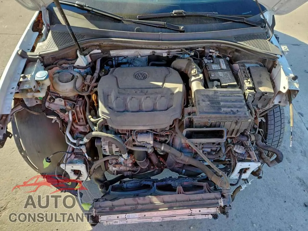 2019 VOLKSWAGEN TIGUAN Damaged VIN 3VV2B7AX0KM184221 – photo 12