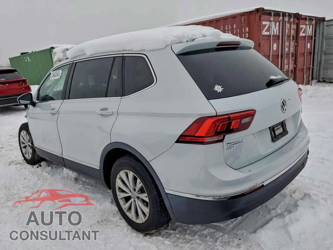2018 VOLKSWAGEN TIGUAN Damaged VIN 3VV2B7AX5JM157837 – rear exterior