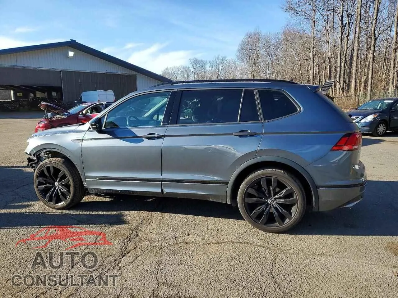 2021 VOLKSWAGEN TIGUAN Damaged VIN 3VV2B7AX9MM024308 – rear exterior