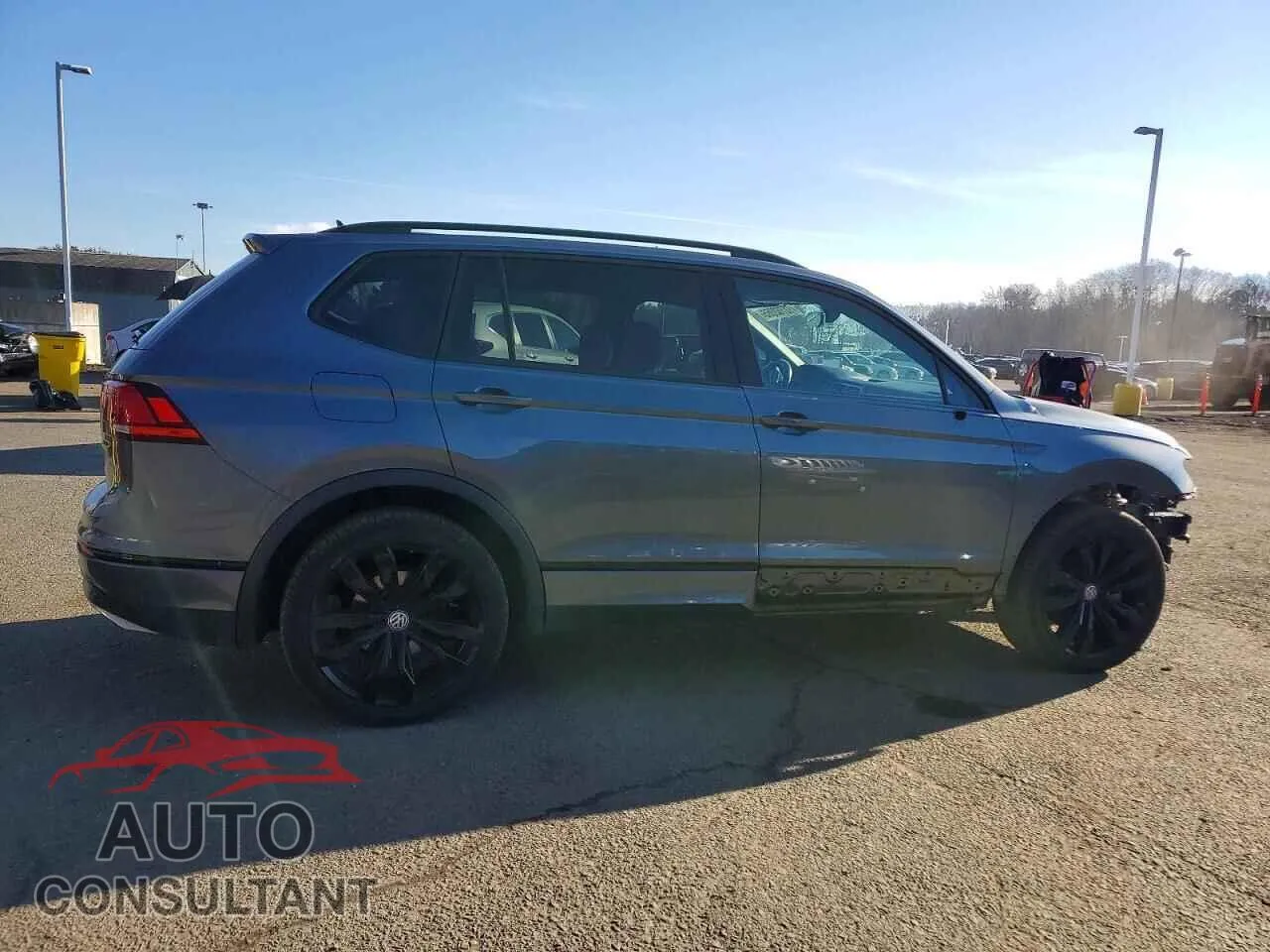 2021 VOLKSWAGEN TIGUAN Damaged VIN 3VV2B7AX9MM024308 – side profile