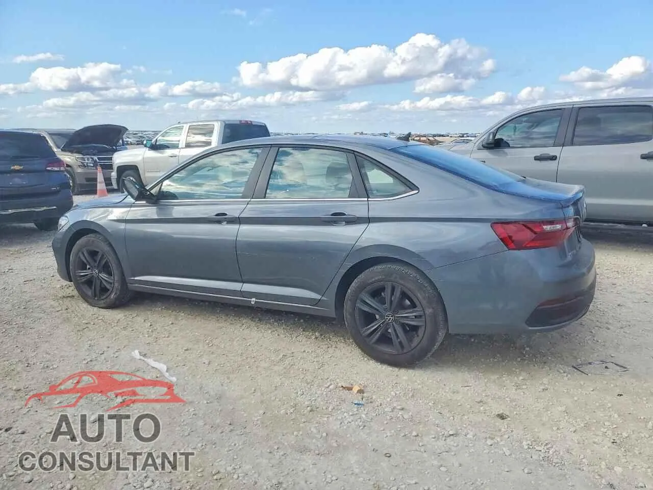 2022 VOLKSWAGEN JETTA Damaged VIN 3VW7M7BU5NM012920 – rear exterior