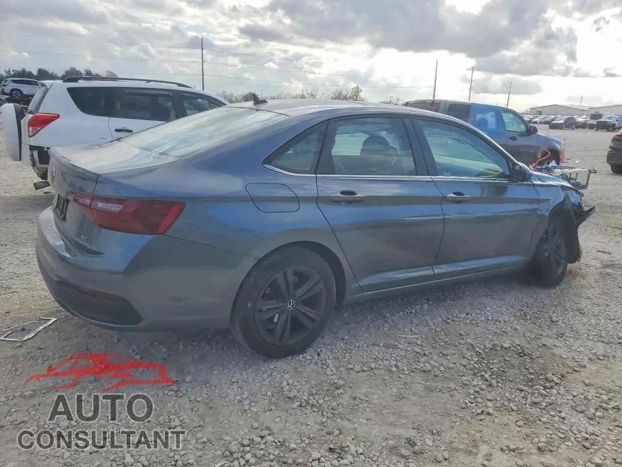 2022 VOLKSWAGEN JETTA Damaged VIN 3VW7M7BU5NM012920 – side profile