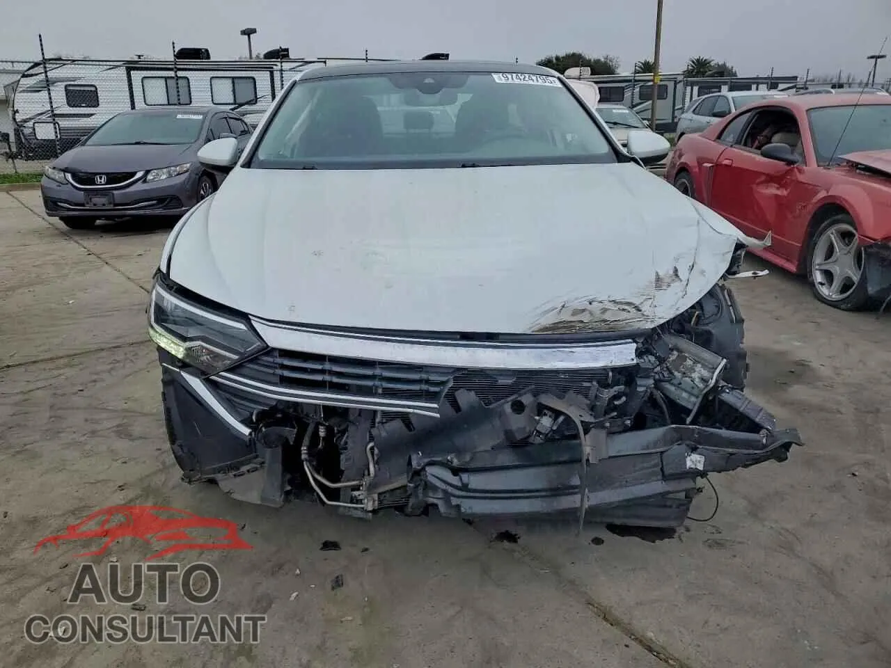 2024 VOLKSWAGEN JETTA Damaged VIN 3VW7M7BU5RM028573 – interior seats