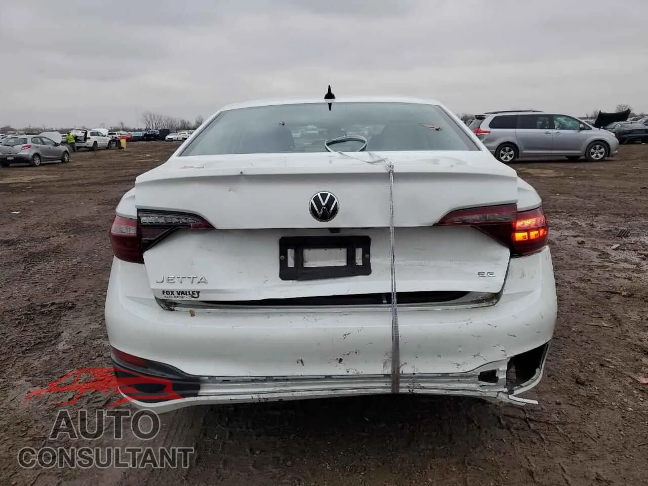 2024 VOLKSWAGEN JETTA Damaged VIN 3VW7M7BU9RM099193 – engine bay
