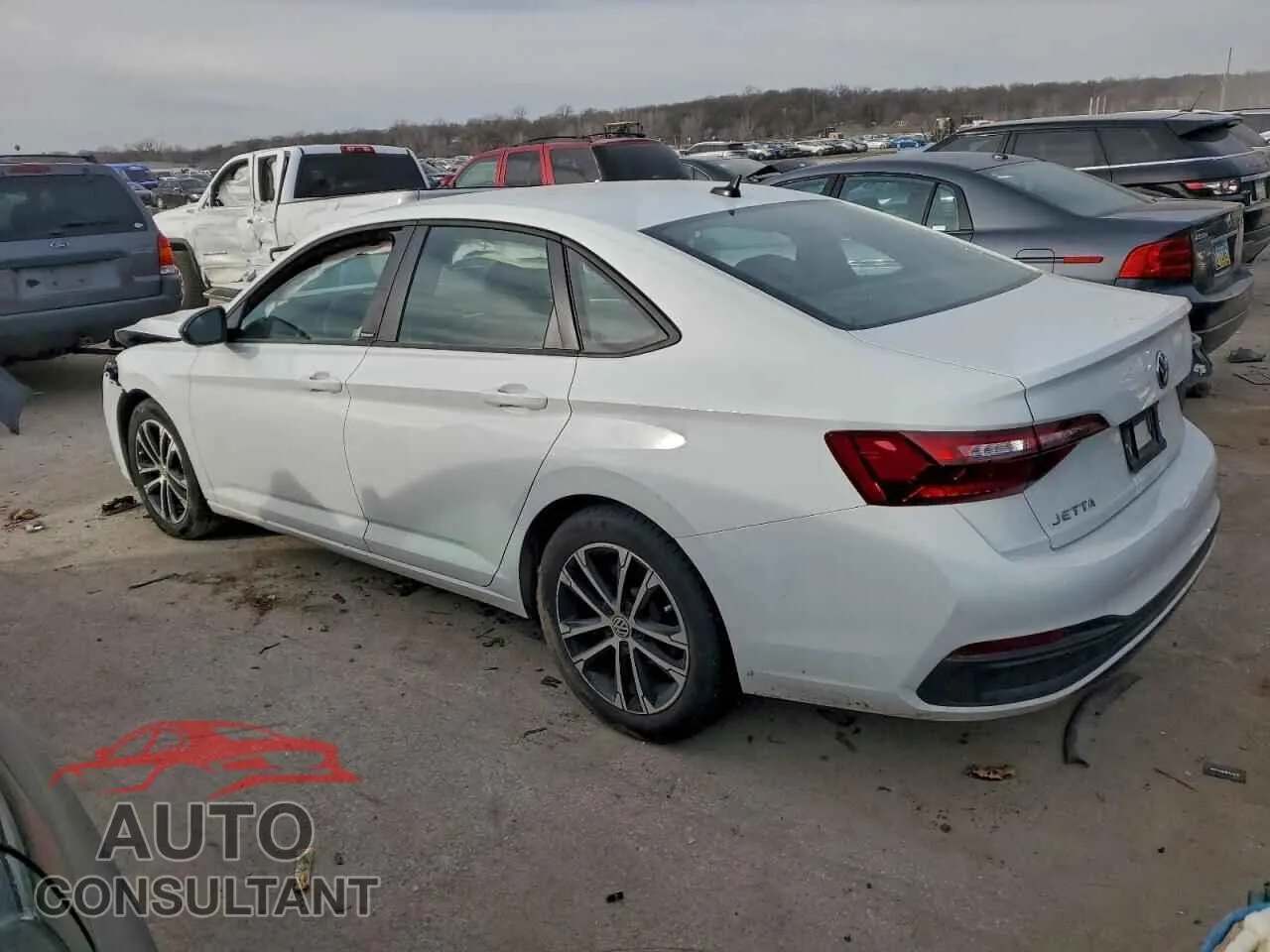 2024 VOLKSWAGEN JETTA Damaged VIN 3VWBM7BU1RM051536 – rear exterior