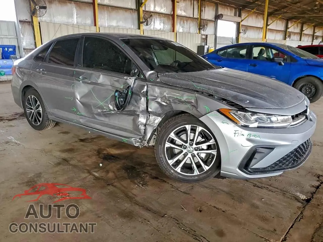 2025 VOLKSWAGEN JETTA Damaged VIN 3VWBX7BU4SM056047 – dashboard