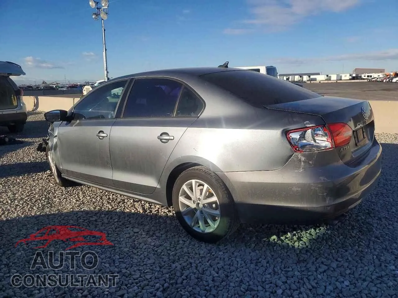 2011 VOLKSWAGEN JETTA Damaged VIN 3VWDZ7AJ0BM306538 – rear exterior