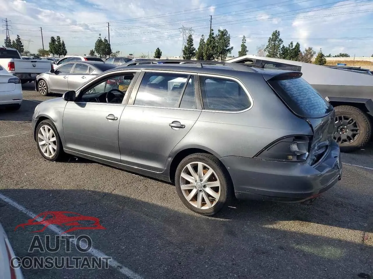 2010 VOLKSWAGEN JETTA Damaged VIN 3VWPZ7AJ6AM688294 – rear exterior