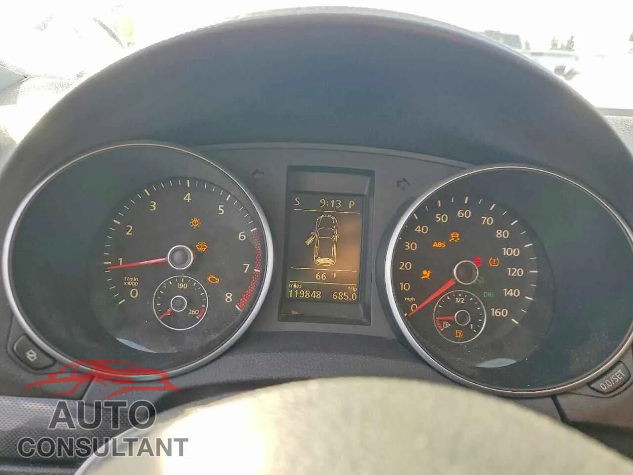 2010 VOLKSWAGEN JETTA Damaged VIN 3VWPZ7AJ6AM688294 – trunk area