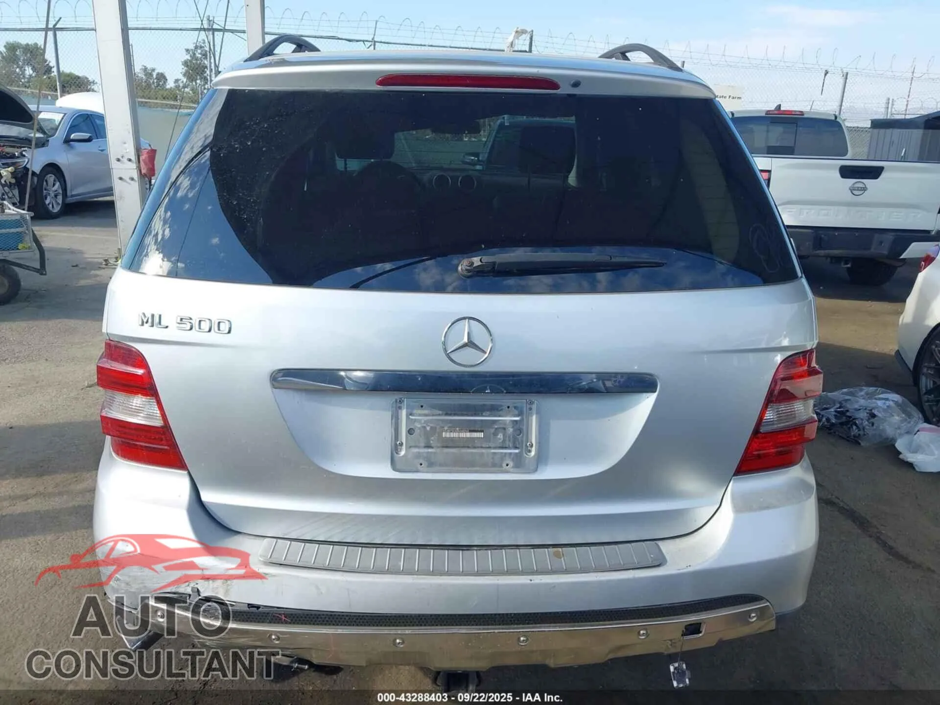 2006 MERCEDES-BENZ ML 500 Damaged VIN 4JGBB75E36A068260 – photo 16 2006 MERCEDES-BENZ ML 500 Damaged VIN 4JGBB75E36A068260 – photo 16