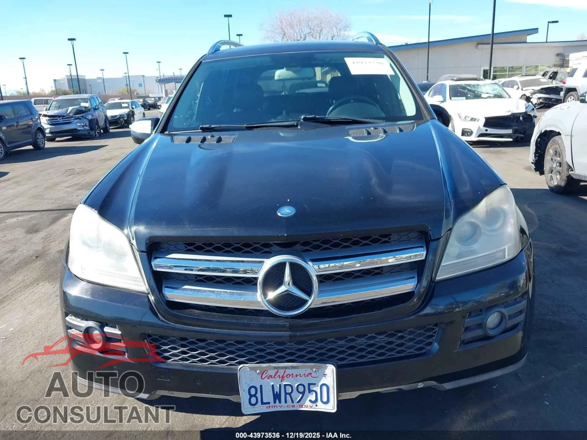 2009 MERCEDES-BENZ GL 320 BLUETEC Damaged VIN 4JGBF25E29A493447 – engine bay