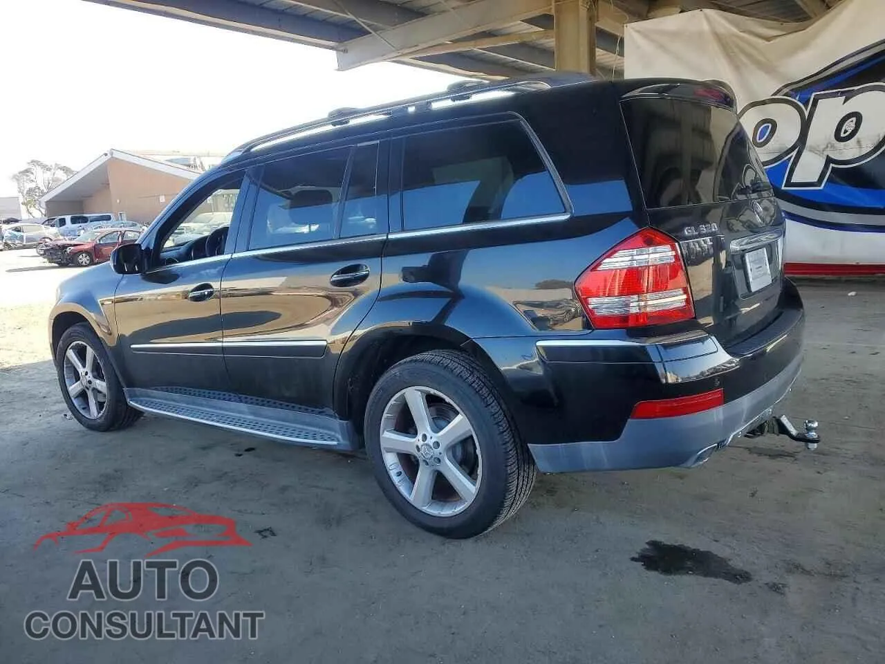 2009 MERCEDES-BENZ GL-CLASS Damaged VIN 4JGBF25E69A528555 – rear exterior