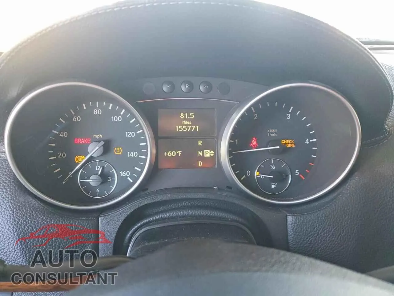 2009 MERCEDES-BENZ GL-CLASS Damaged VIN 4JGBF25E69A528555 – trunk area