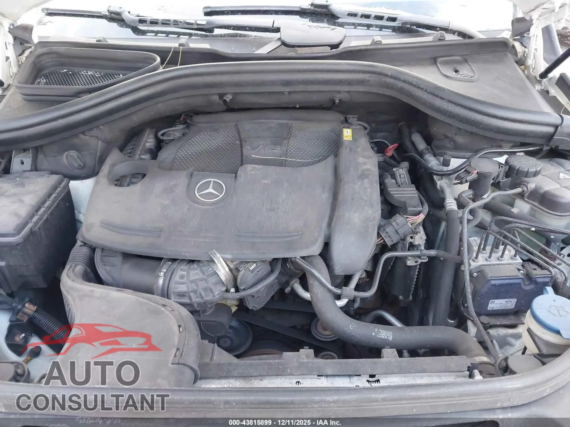 2013 MERCEDES-BENZ ML 350 Damaged VIN 4JGDA5HB5DA174224 – odometer reading