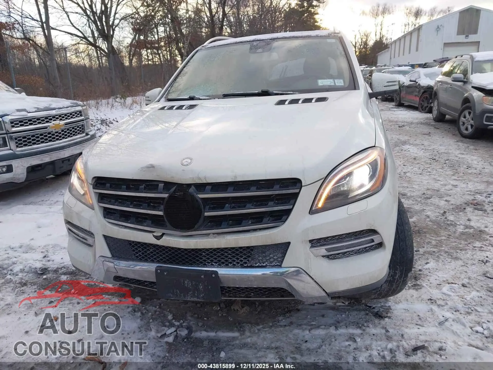 2013 MERCEDES-BENZ ML 350 Damaged VIN 4JGDA5HB5DA174224 – photo 12