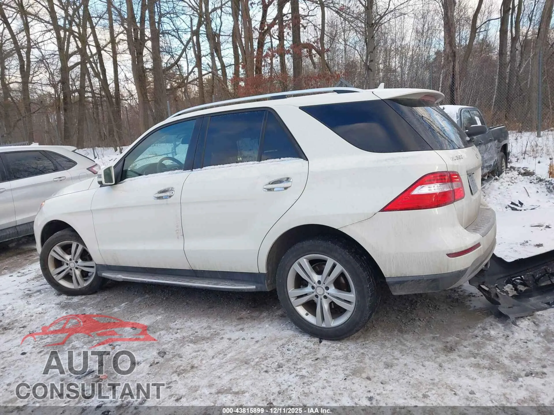 2013 MERCEDES-BENZ ML 350 Damaged VIN 4JGDA5HB5DA174224 – photo 14