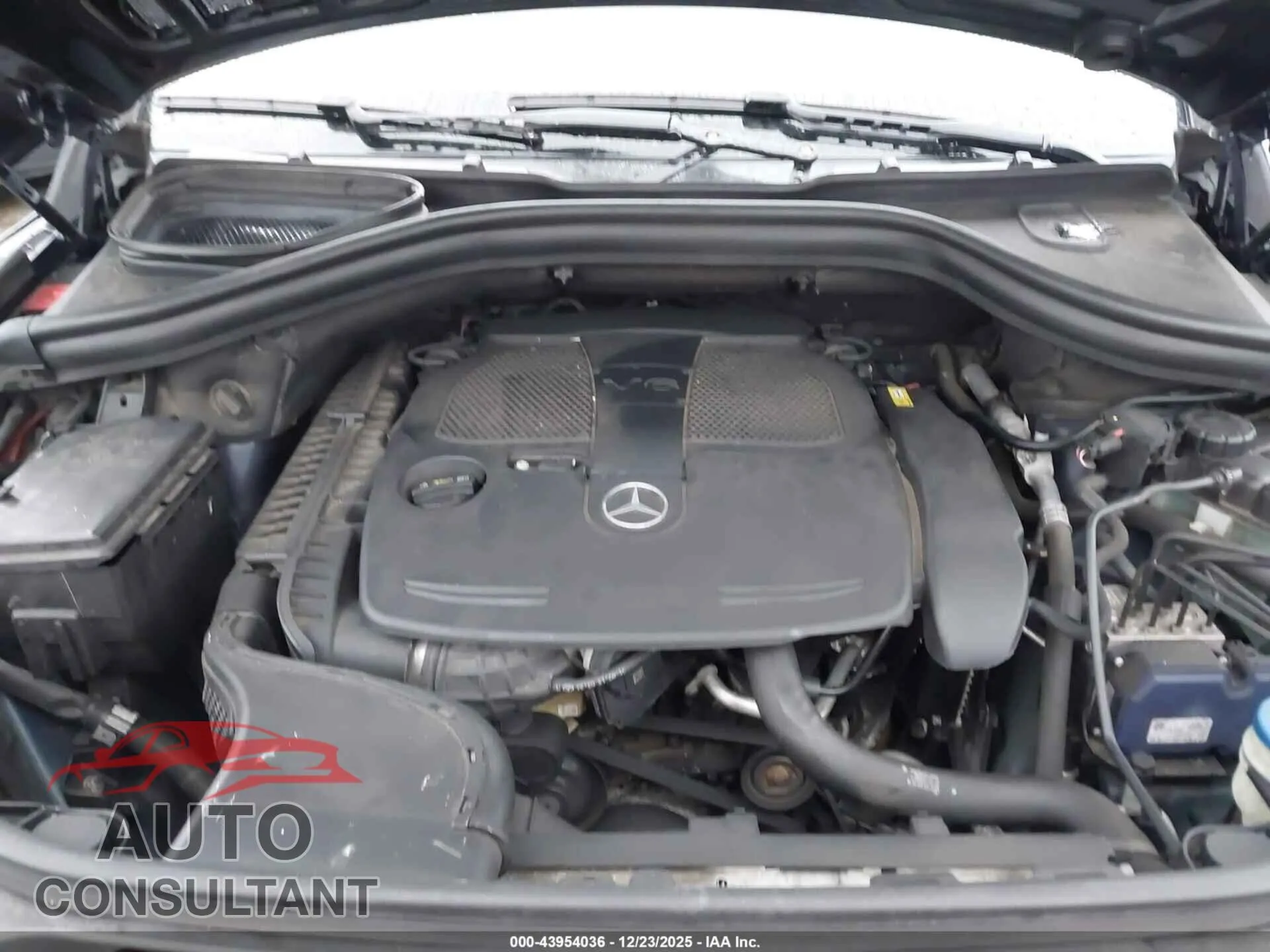 2013 MERCEDES-BENZ ML 350 Damaged VIN 4JGDA5HB6DA235418 – odometer reading