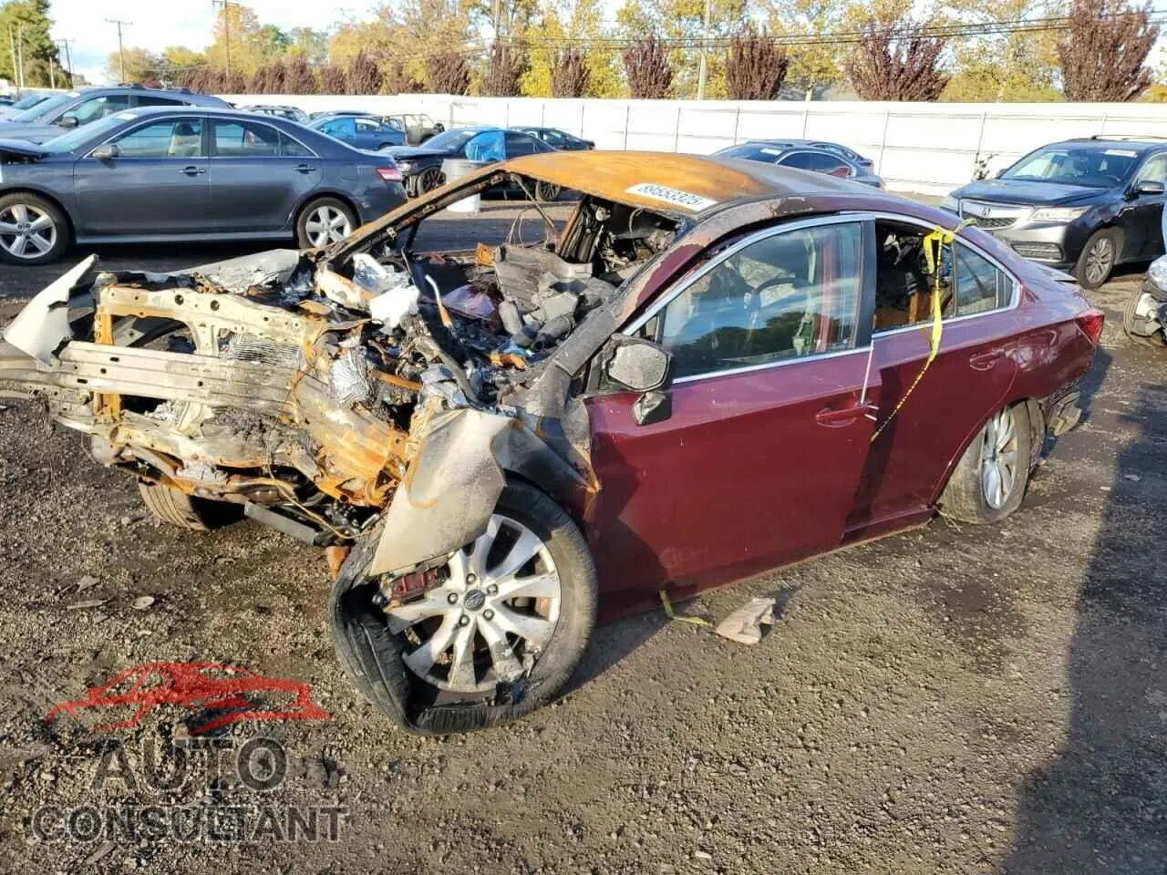 2016 SUBARU LEGACY VIN 4S3BNAC61G3054030