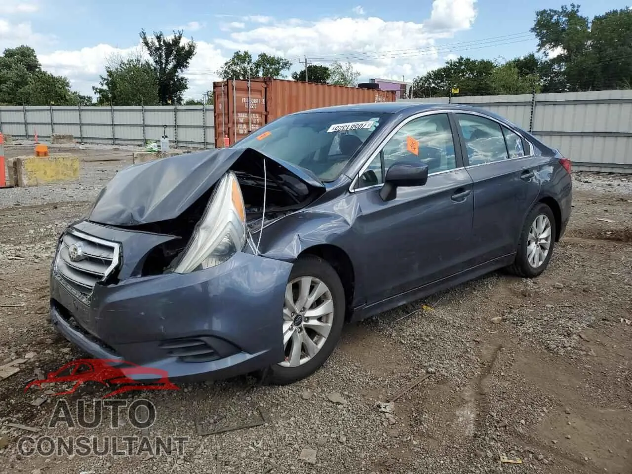 2016 SUBARU LEGACY VIN 4S3BNAC66G3054315