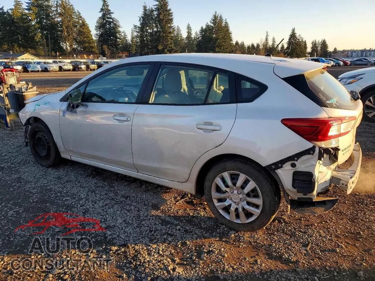 2018 SUBARU IMPREZA Damaged VIN 4S3GTAA61J3746794 – rear exterior