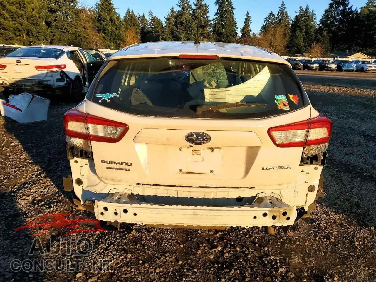 2018 SUBARU IMPREZA Damaged VIN 4S3GTAA61J3746794 – engine bay