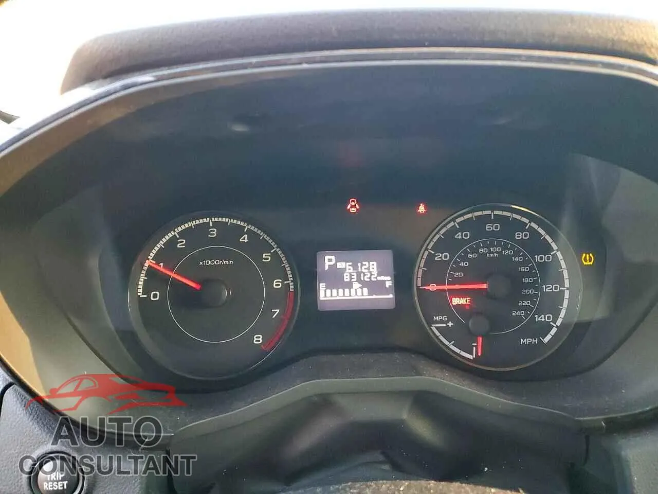 2018 SUBARU IMPREZA Damaged VIN 4S3GTAA61J3746794 – trunk area
