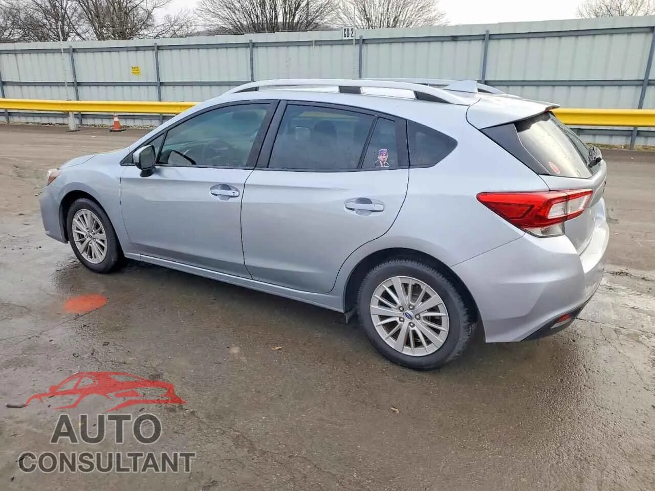 2018 SUBARU IMPREZA Damaged VIN 4S3GTAD67J3747525 – rear exterior