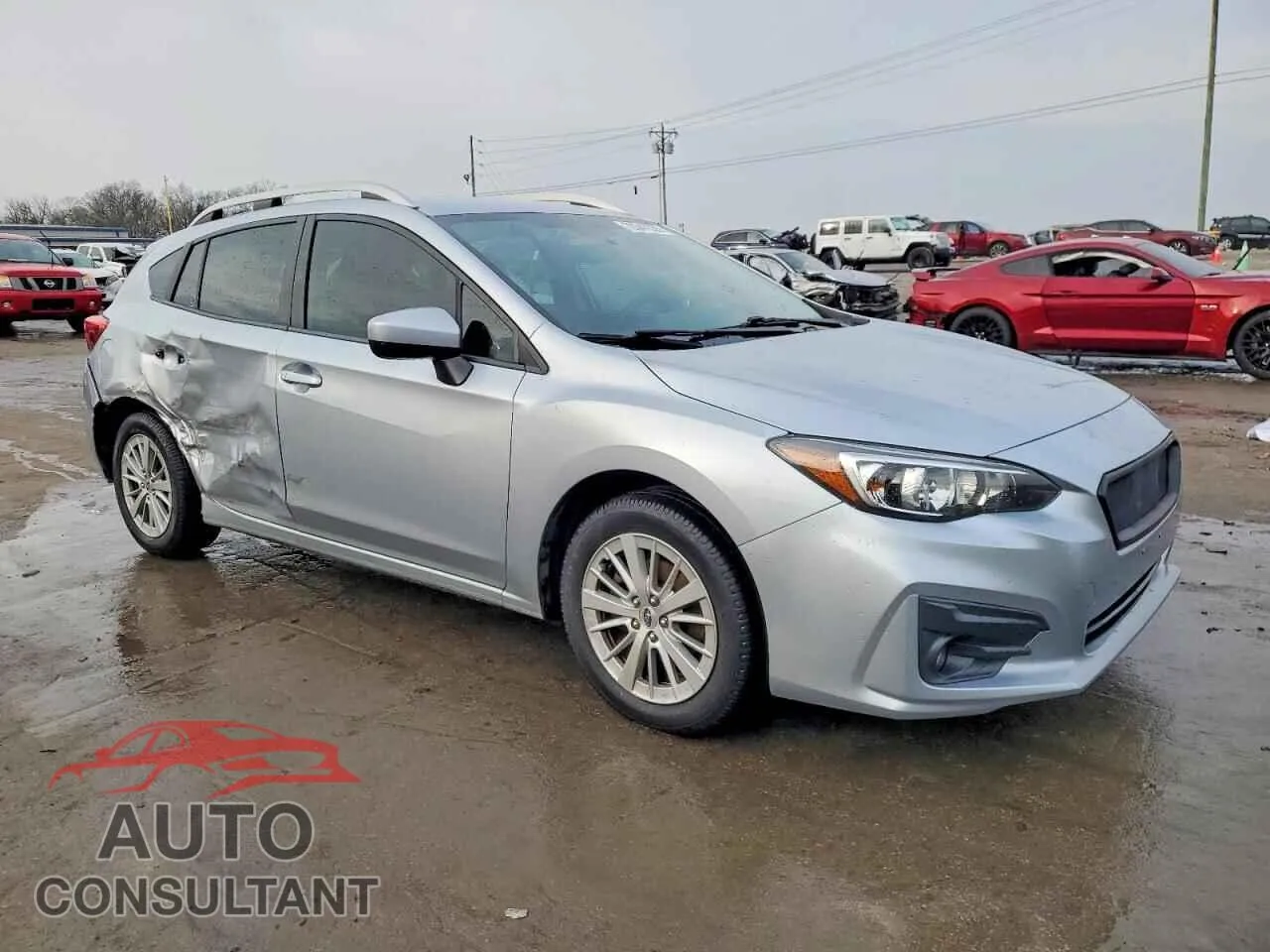 2018 SUBARU IMPREZA Damaged VIN 4S3GTAD67J3747525 – dashboard