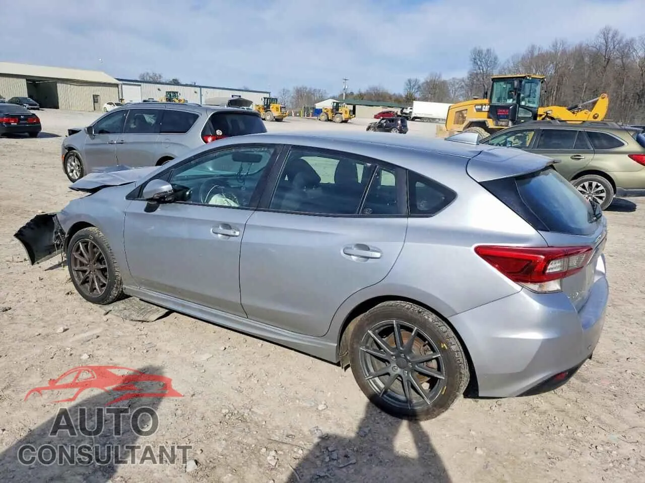 2022 SUBARU IMPREZA Damaged VIN 4S3GTAL6XN3703784 – rear exterior