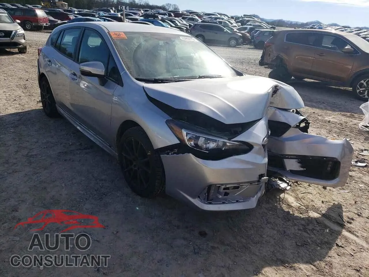 2022 SUBARU IMPREZA Damaged VIN 4S3GTAL6XN3703784 – dashboard