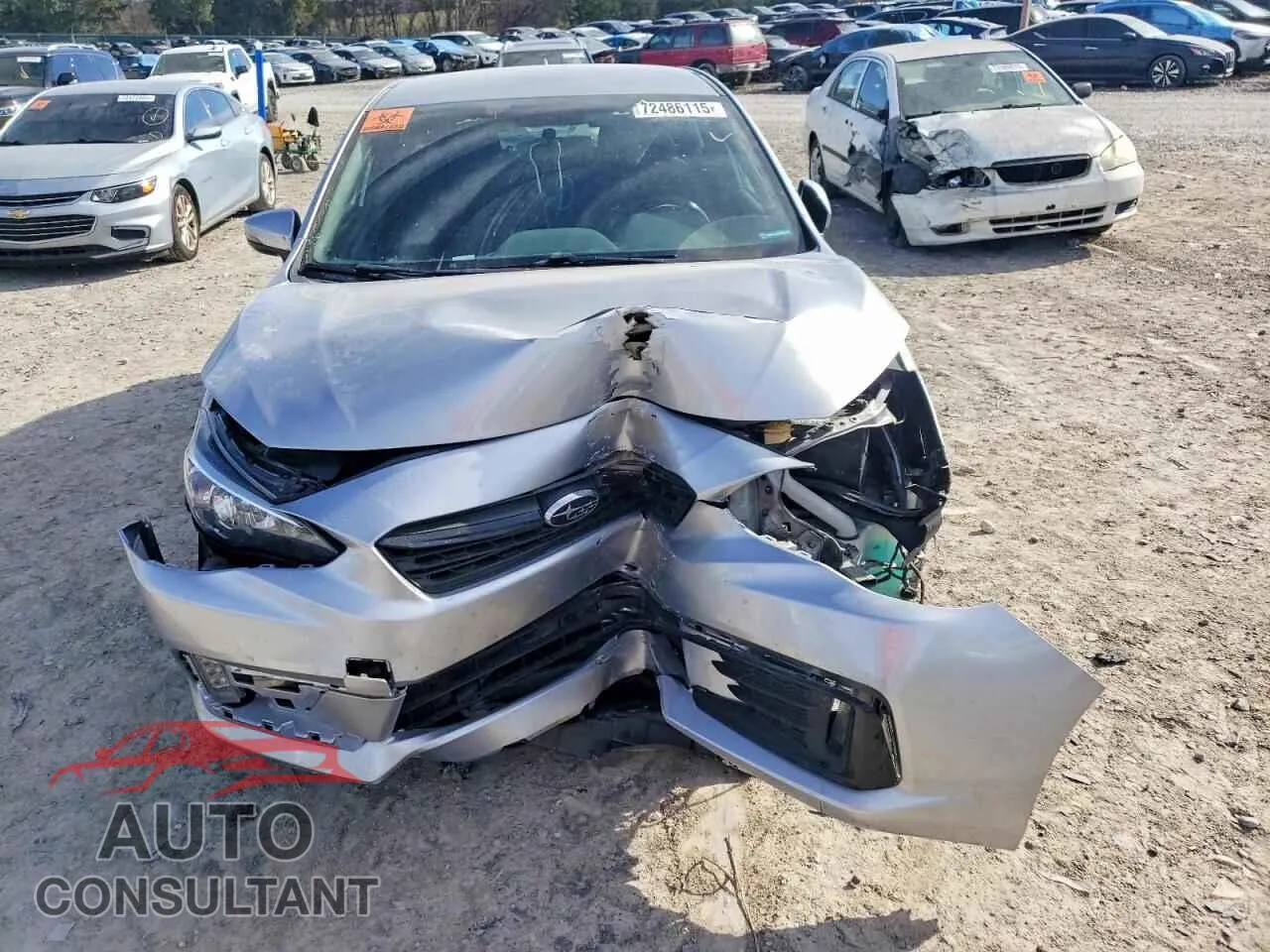 2022 SUBARU IMPREZA Damaged VIN 4S3GTAL6XN3703784 – interior seats