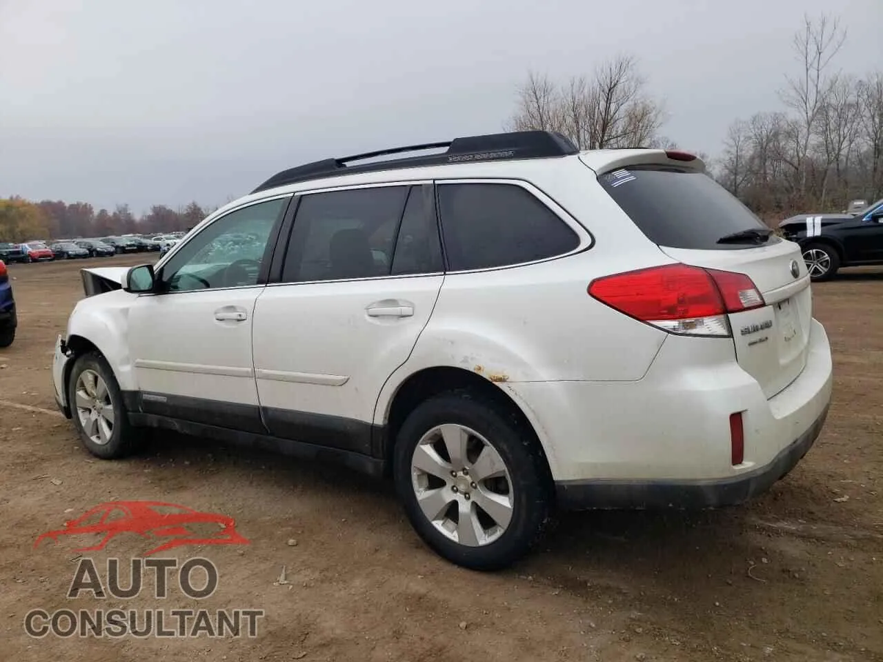 2011 SUBARU OUTBACK Damaged VIN 4S4BRBBC4B3445484 – rear exterior