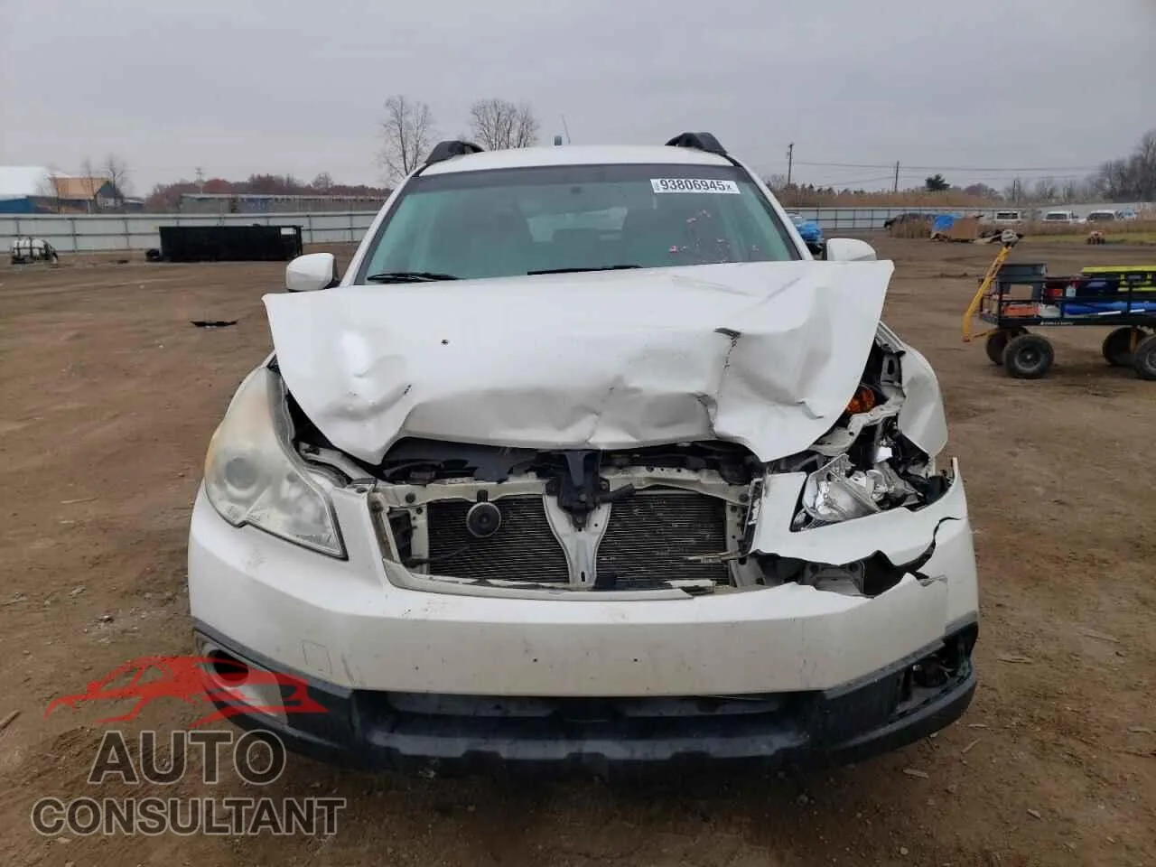 2011 SUBARU OUTBACK Damaged VIN 4S4BRBBC4B3445484 – interior seats