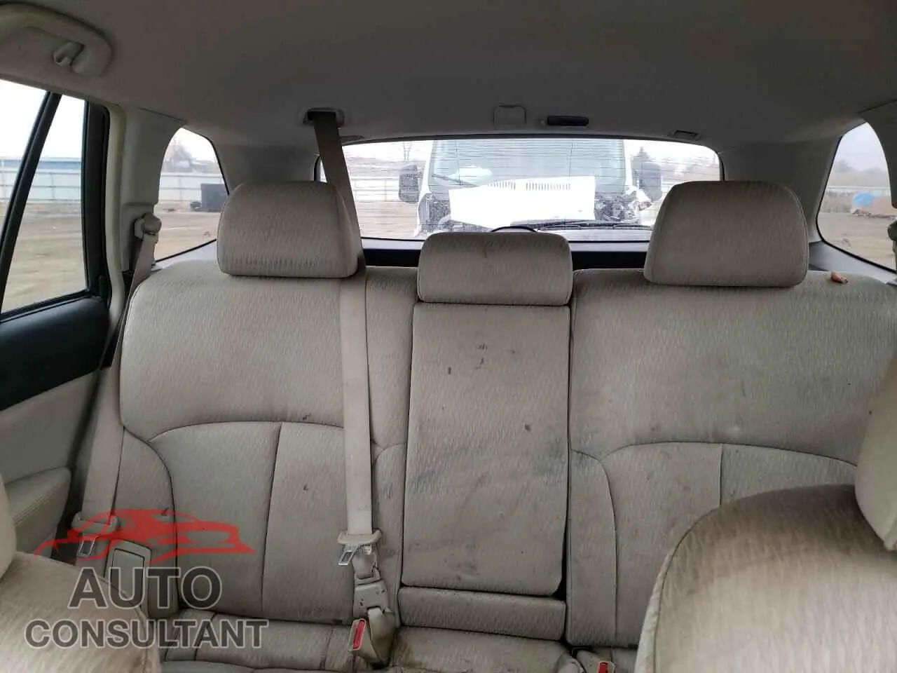 2011 SUBARU OUTBACK Damaged VIN 4S4BRBBC4B3445484 – odometer reading
